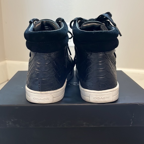 Authentic Coach high top sneakers - Picture 6 of 8